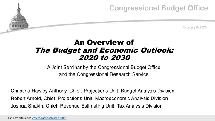 2020 to 2030