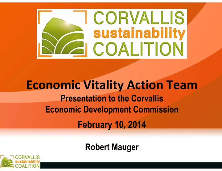 economic vitality action team economic vitality action