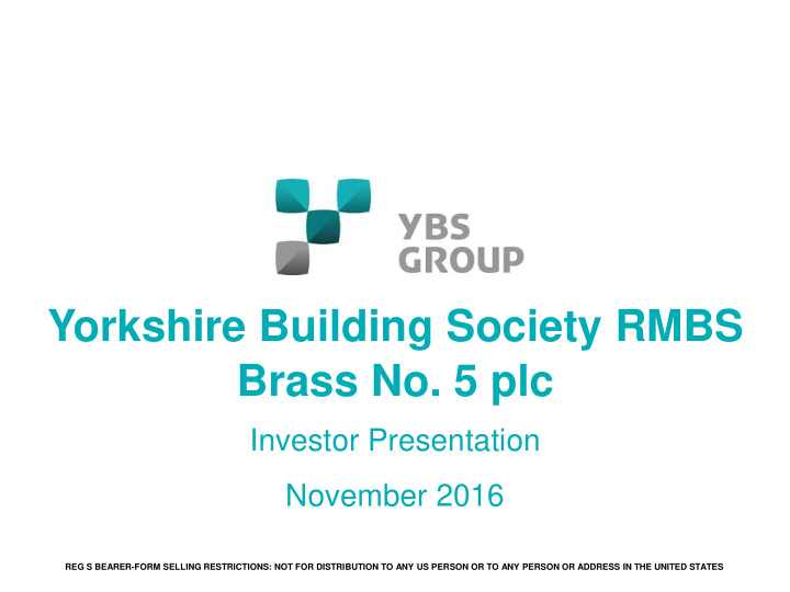 yorkshire building society rmbs