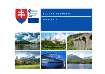 S L O V A K  R E P U B L I C  Debt and Liquidity  Debt and Liquidity  Debt and Liquidity  Debt and