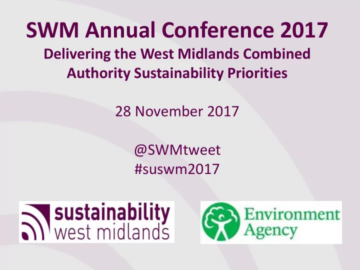 swm annual conference 2017