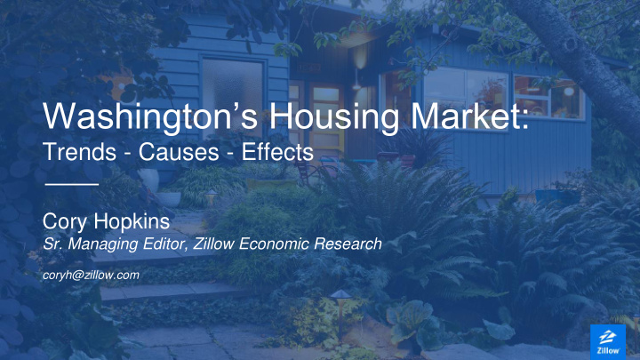 washington s housing market