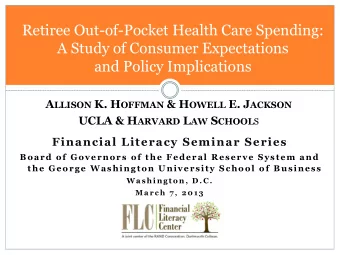 and Policy Implications A LLISON K. H OFFMAN &amp; H OWELL E. J ACKSON UCLA &amp; H ARVARD L AW S
