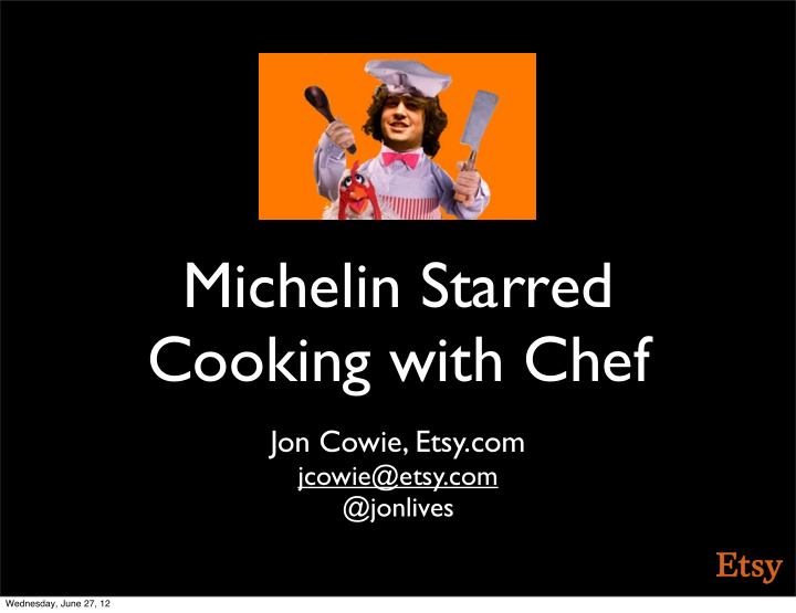 michelin starred cooking with chef