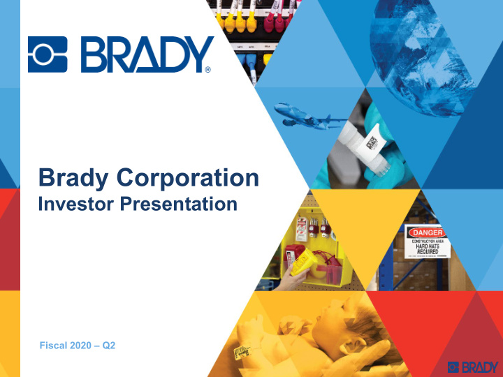 brady corporation