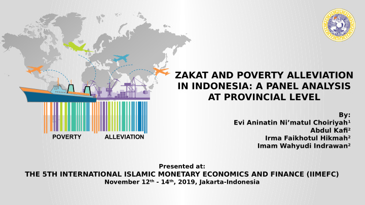 zakat and poverty alleviation in indonesia a panel anal