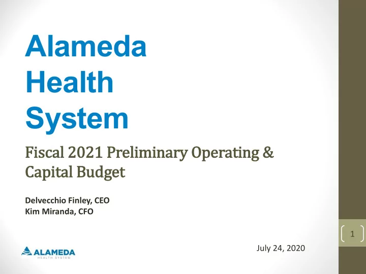 alameda health system
