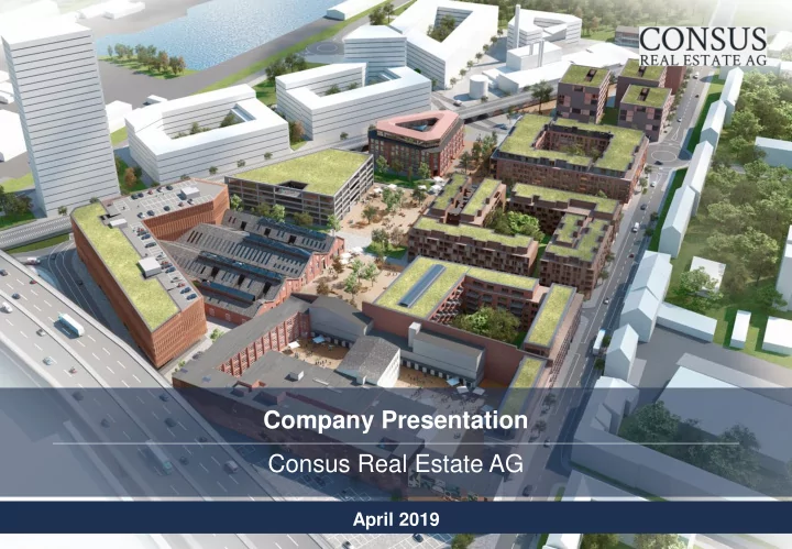 company presentation