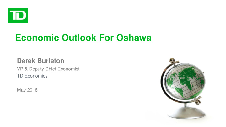 economic outlook for oshawa