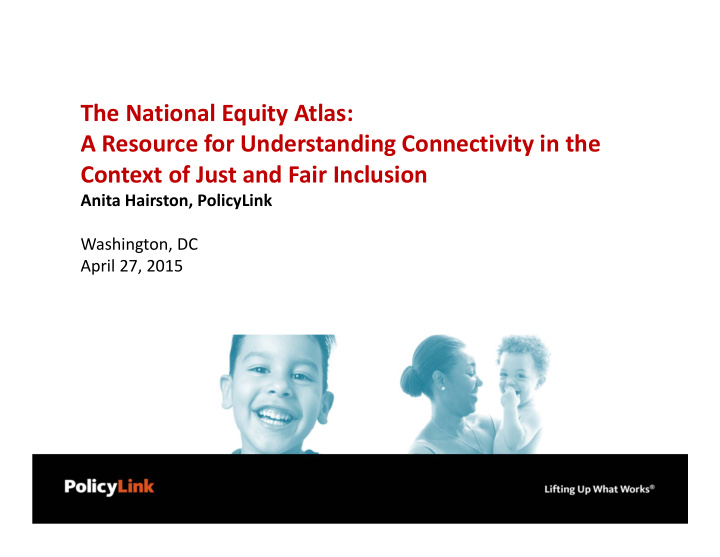 the national equity atlas a resource for understanding