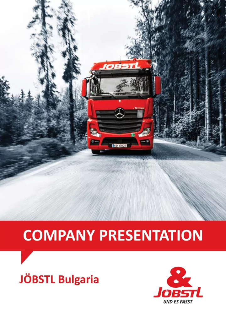 company presentation