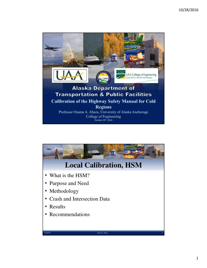 local calibration hsm
