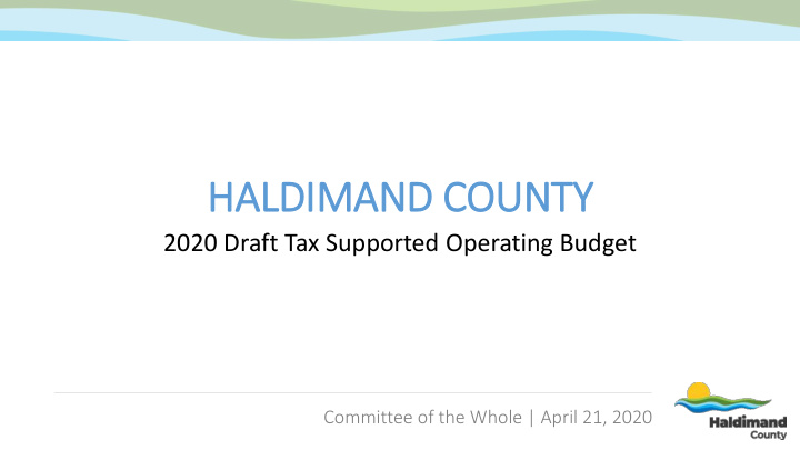 haldimand county