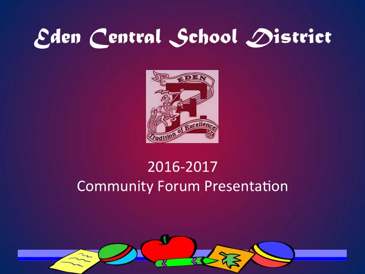 eden central school district