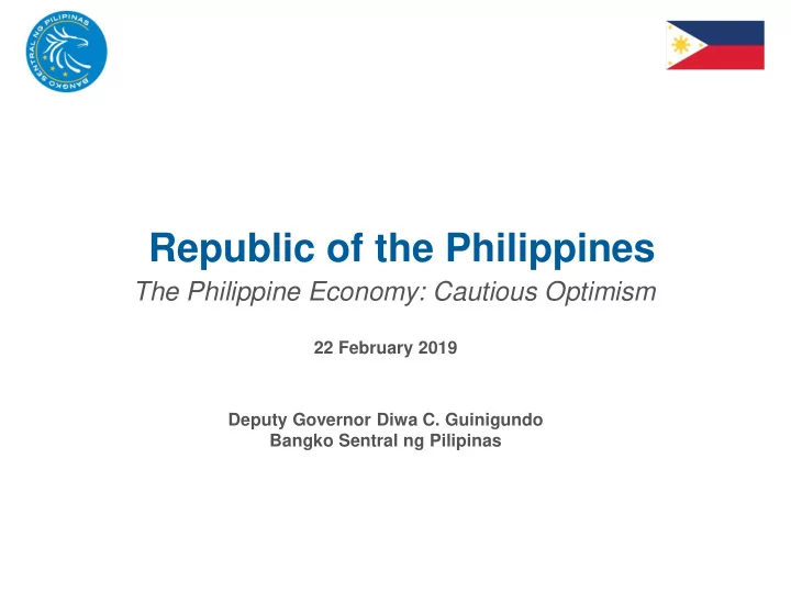 republic of the philippines