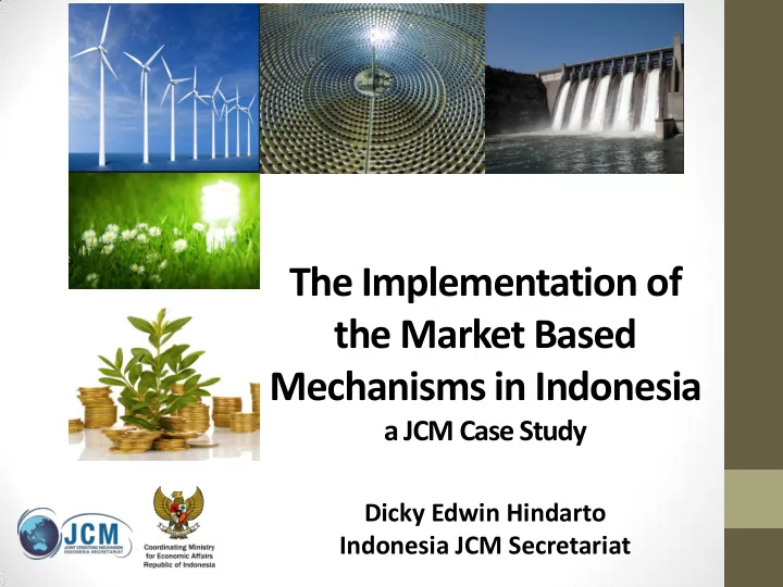 the implementation of the market based