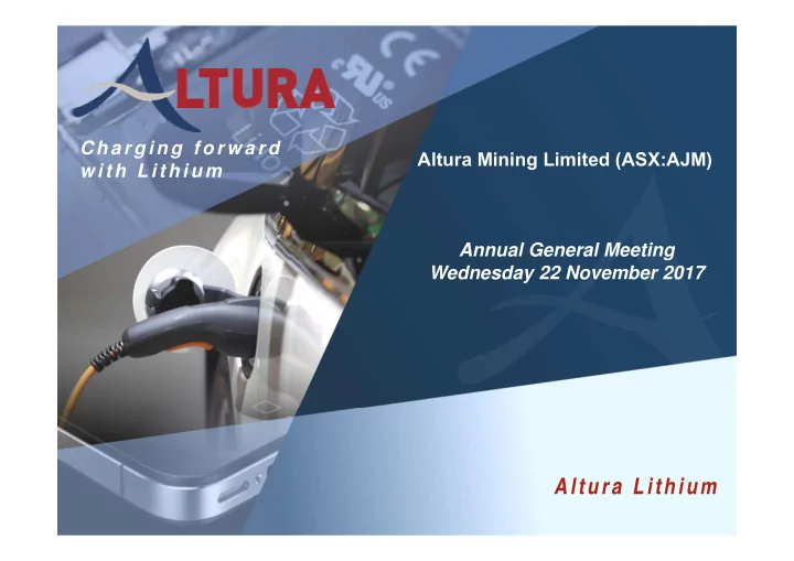 altura lithium disclaimer