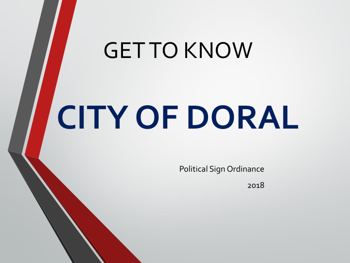 city of doral