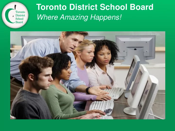 toronto district school board