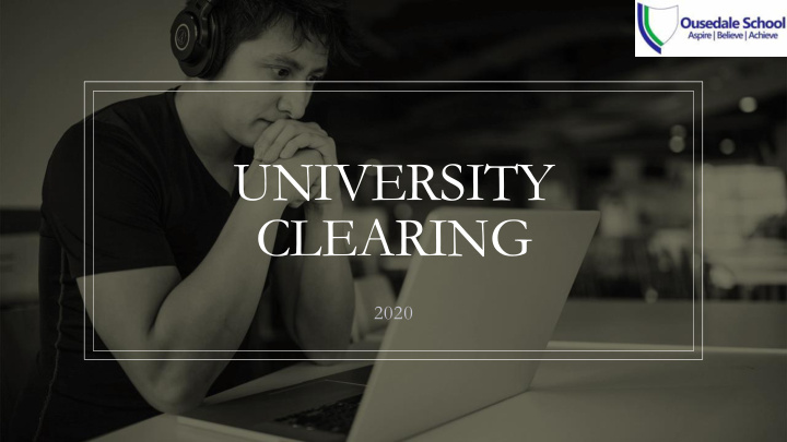 university clearing