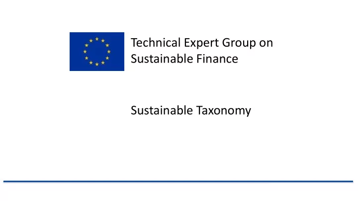 sustainable finance