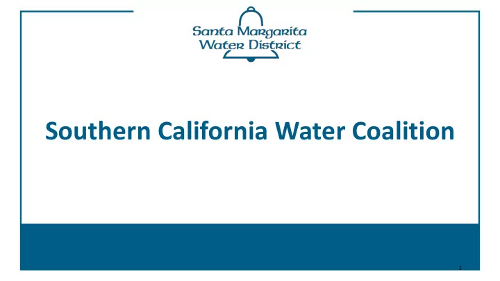 southern california water coalition