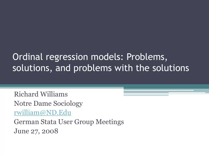 solutions and problems with the solutions