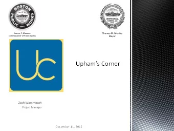 Zach Wassmouth  Project Manager  Parking  Strand  Theatre  Strand  Theatre  Parking  Area  Strand