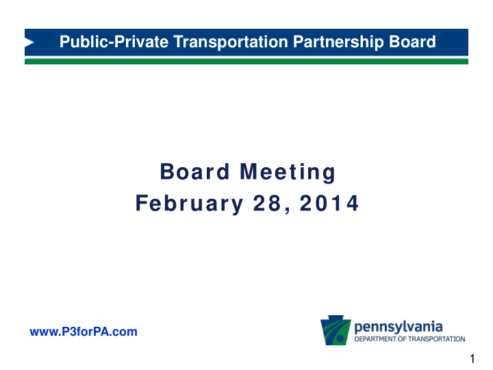 board meeting february 2 8 2 0 1 4