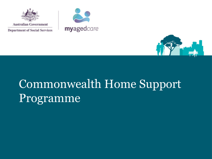 commonwealth home support