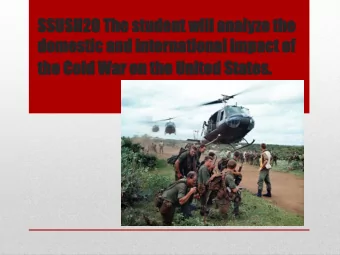 SS  SSUSH  SH20  20 Th  The  e st  student  ent wil  ill  l an  analy  alyze  ze th  the  e  dom