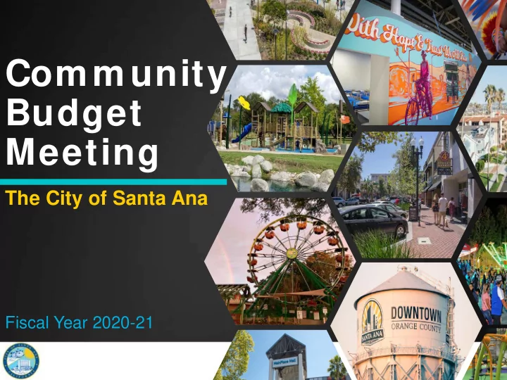 community budget meeting