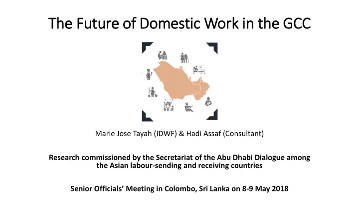 the future of f domestic work in the gcc