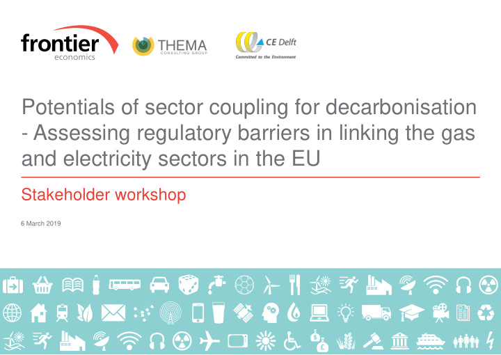 potentials of sector coupling for decarbonisation