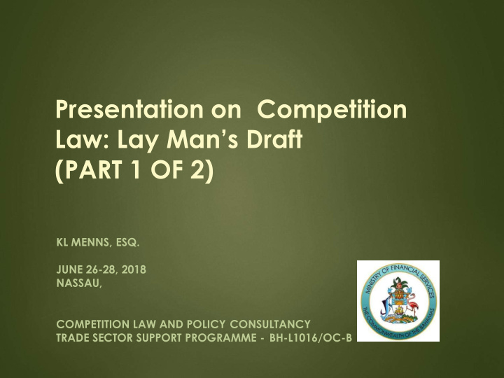 law lay man s draft