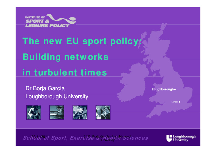 the new eu sport policy the new eu sport policy the new