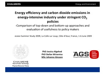 Energyefficiencyandcarbondioxideemissionsin