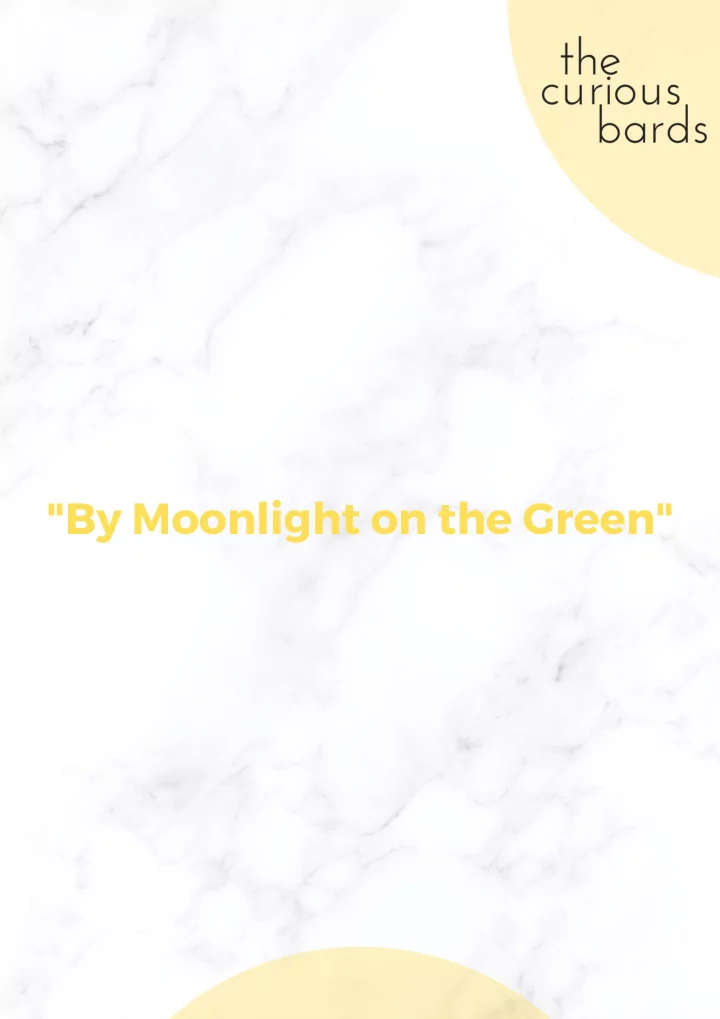 by moonlight on the green concert presentation