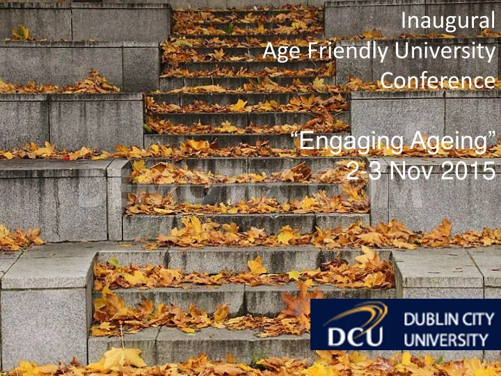 engaging ageing
