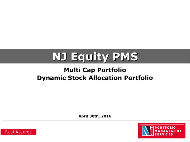 nj equity pms nj equity pms