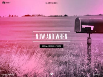 Social media is seen as a risk management obstacle  Focus is on the risk of being ON social