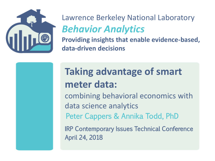 behavior analytics