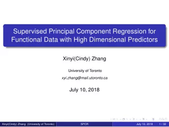 Supervised Principal Component Regression for  Functional Data with High Dimensional Predictors