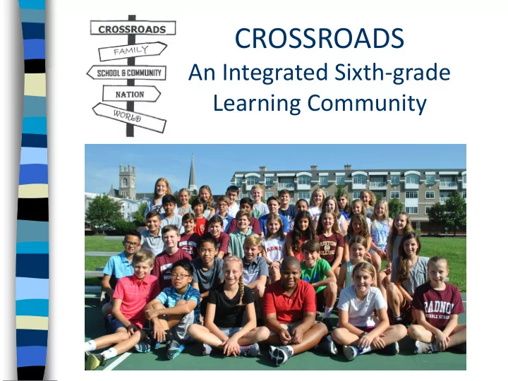 crossroads