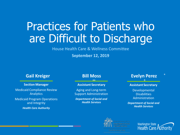 are difficult to discharge