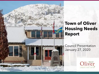 Report  Council Presentation  January 27, 2020  Photo: Alicia Leclercq  Background  Photo: Alicia