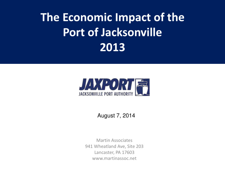 the economic impact of the