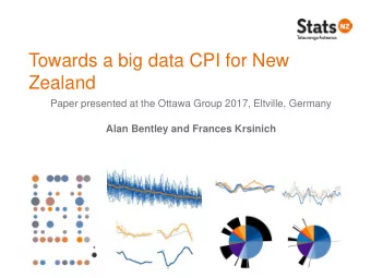 Towards a big data CPI for New  Zealand  Paper presented at the Ottawa Group 2017, Eltville,