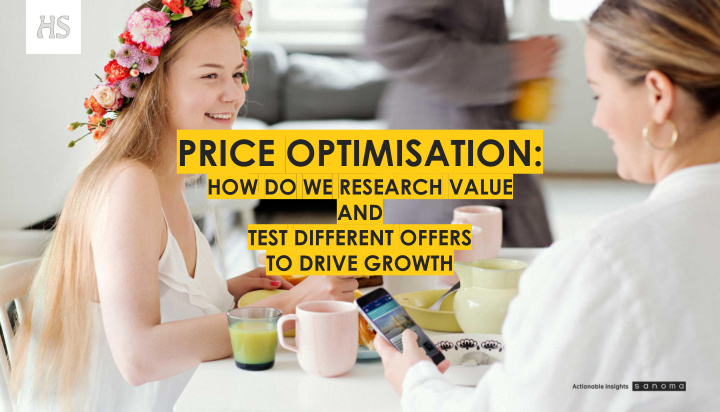 price optimisation