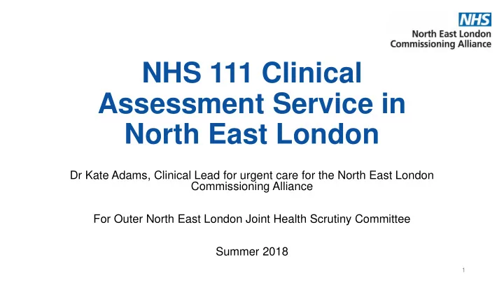assessment service in
